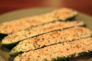 Baked Parmesan Zucchini