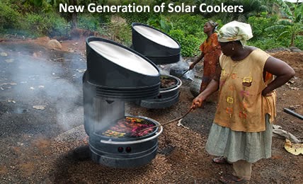 Innovative Solar Grills – The Solution To Intermittent Sun and Able To Cook at 450F For 25 Hours Straight