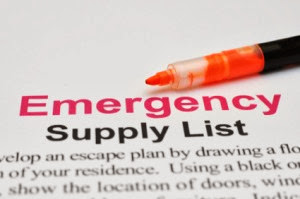 Short Term Emergency Checklist