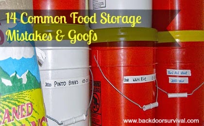 14 Common Food Storage Mistakes and Goofs