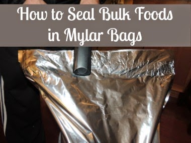 How to Seal Food in Mylar Bags