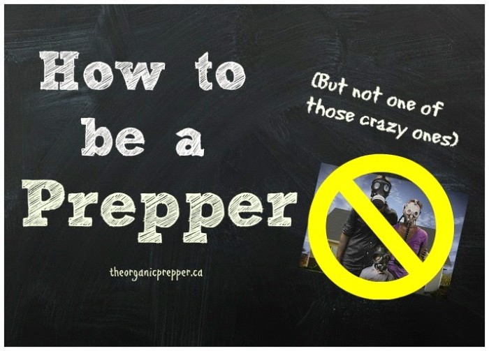 How to be a Prepper…But Not One of Those Crazy Ones