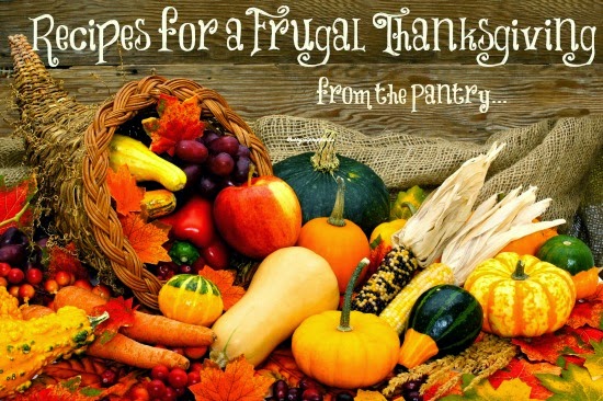 Recipes for a Frugal Thanksgiving from the Pantry