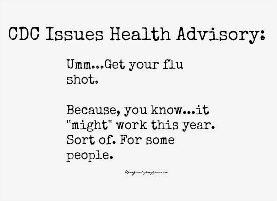 CDC Health Advisory: Get Your Flu Shot. It “Might” Work This Year. Sort Of.