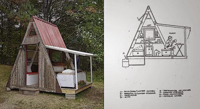 DIY Tiny, Tiny Home Getaway for $1200