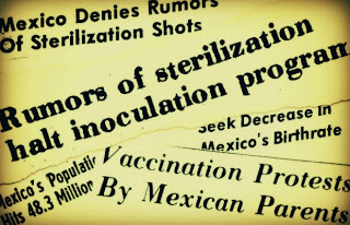 Who Attempted the Covert Sterilization of Mexican School Children with Vaccines in 1974?
