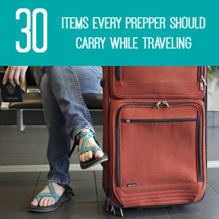 30 Items Every Prepper Should Carry When Traveling