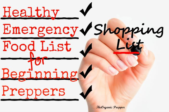 Healthy Emergency Food List for Beginning Preppers