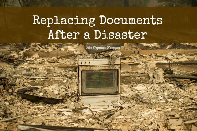 Replacing Documents After a Disaster