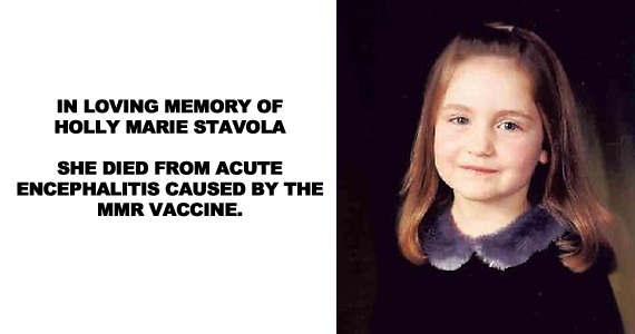 5-Year-Old Girl Died from the MMR Vaccine, Holly’s Law Created