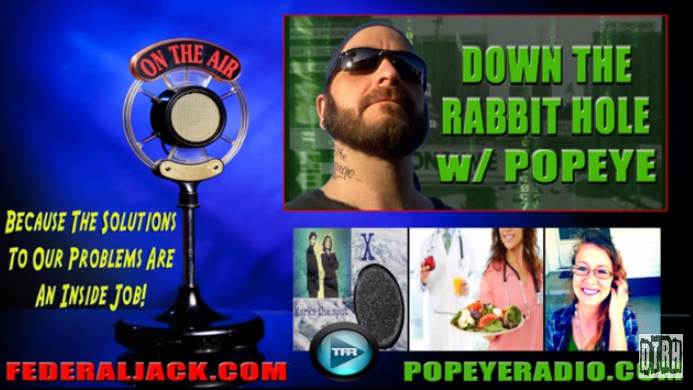 Natural Blaze on Down the Rabbit Hole Show About PTSD, TV, Brain and Mental Health