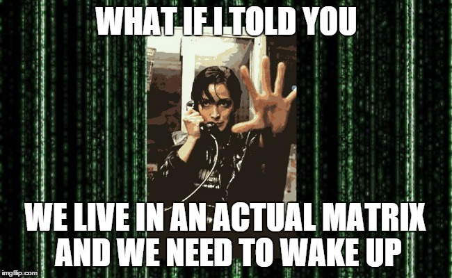 Trinity from The Matrix Explains How We Are Living In an Actual Matrix