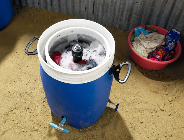 This Pedal-Powered Washing Machine Is Electricity-Free And Costs Only $40