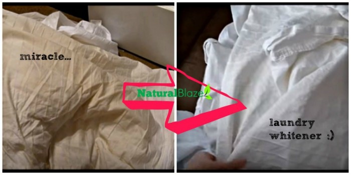 Miracle Bright White Laundry With Just 2 Non-Toxic Ingredients