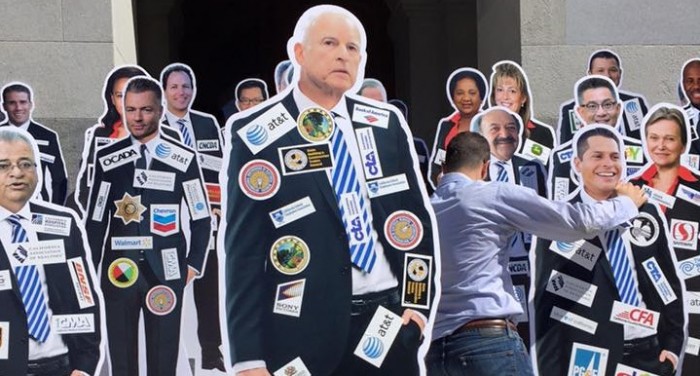 California Politicians Could Soon be Forced to Wear Logos of Top Corporate Donors
