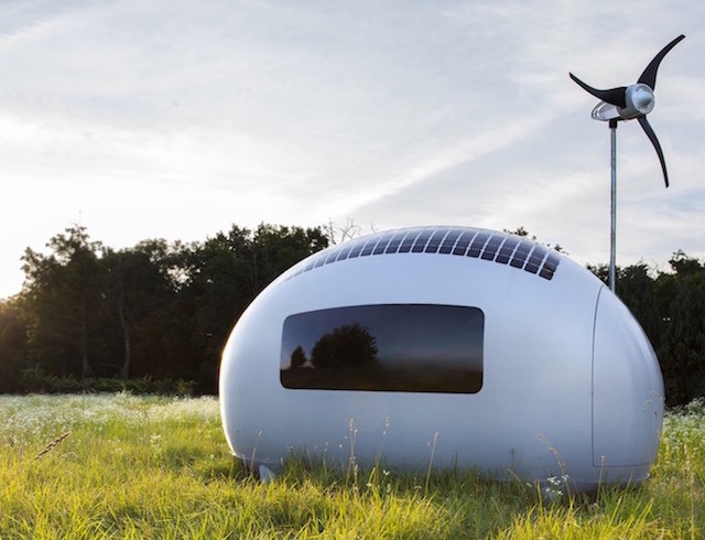 Solar-Powered Pod Lets You Live Off-Grid Anywhere!