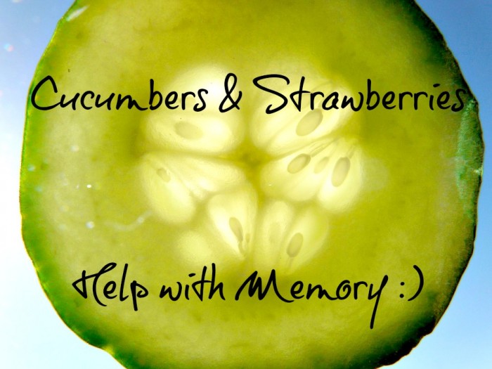 Powerful Nutrient in Cucumbers Prevents Memory Loss