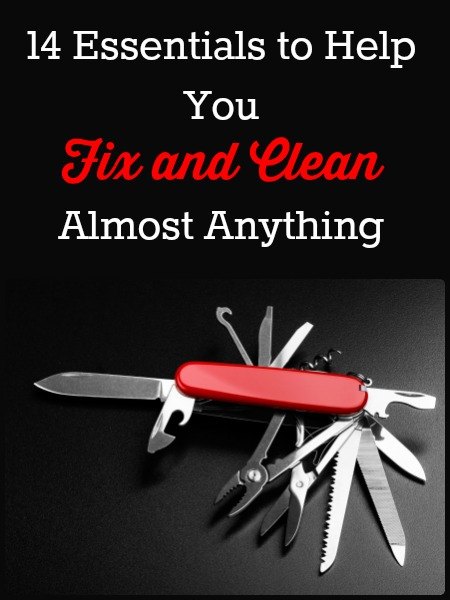 14 Essentials to Help You Fix and Clean Almost Anything