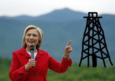 Hillary Clinton – Supported By Major Gas And Oil Giants