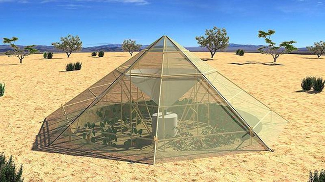 With This Greenhouse It Is Now Possible To Grow Crops In The Desert
