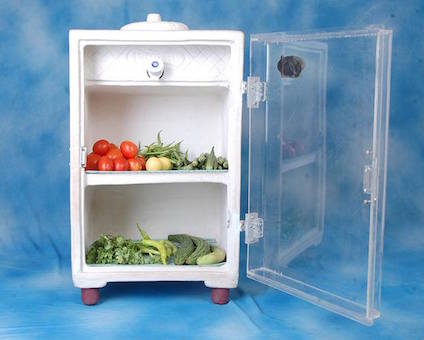 High School Dropout Designs Refrigerator that Cools Without Electricity