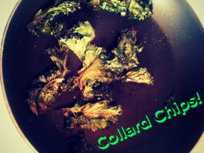 Quick and Easy Collard Chips