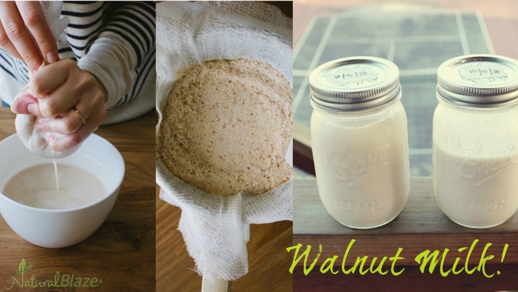 how to make walnut milk