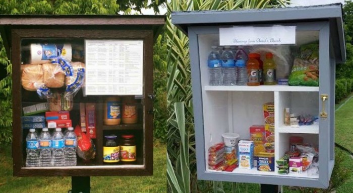 ‘Little Free Pantries’ Ensure No One Goes Hungry By Inspiring Neighbors To Pay It Forward