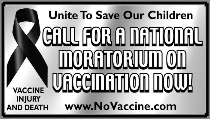 Why Should There Be a Moratorium on Vaccines?