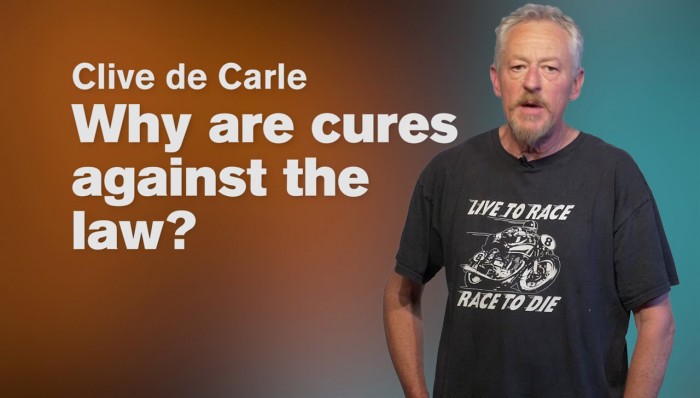 Why are cures against the law? WATCH