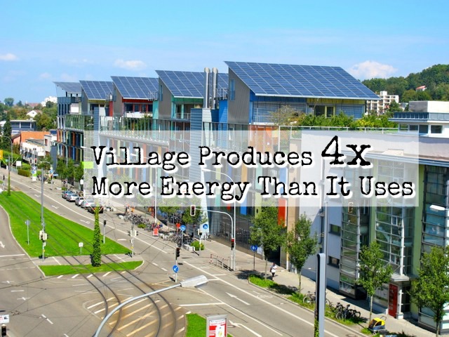 Solar Village is World’s First Community to Produce 4x More Energy Than it Uses