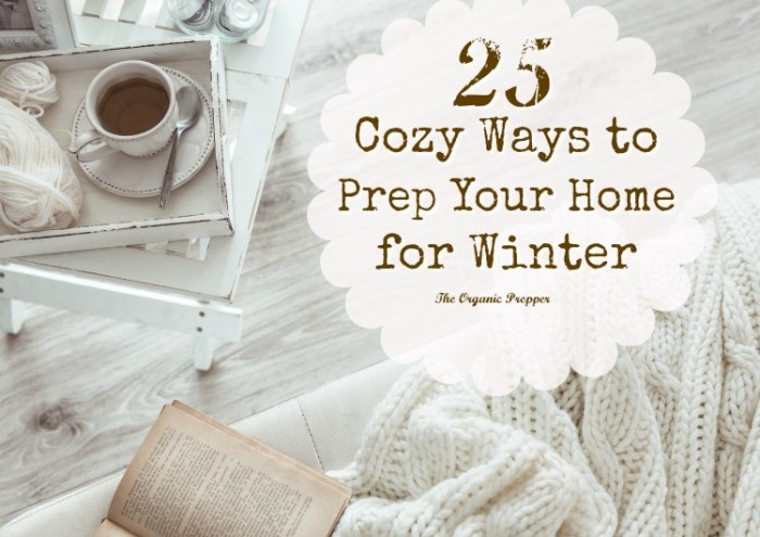 25 Cozy Ways to Prep Your Home for Winter
