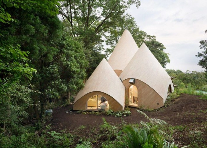 Cozy Forest Cones Designed By Japanese Man Allow You to View Nature Up Close