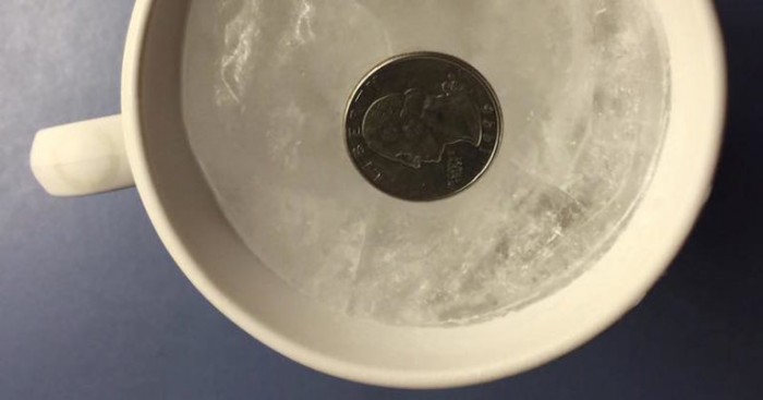 Why You Should Always Place A Coin In The Freezer Before Leaving The House