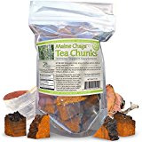 Maine Chaga Premium Tea Chunks, Small, Pre-Cubed Chunks Eliminates Need To Saw Or Hammer To Resize , Makes 34-50+ Servings, Not cultivated, 100% Wild Harvested