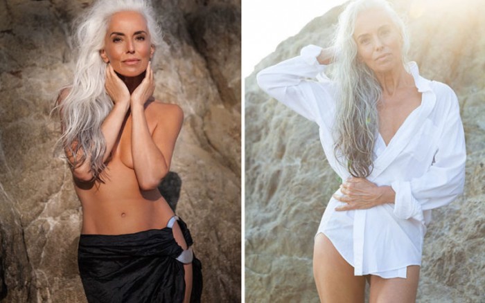 61-Year-Old Model Stuns The World, Shares Her Secrets To Graceful Aging [Photos]
