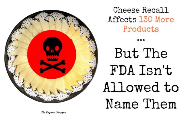 Cheese Recall Affects 130 More Products … But The FDA Isn’t Allowed to Name Them