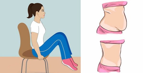 5 Chair Exercises That Will Reduce Your Belly Fat While You Sit