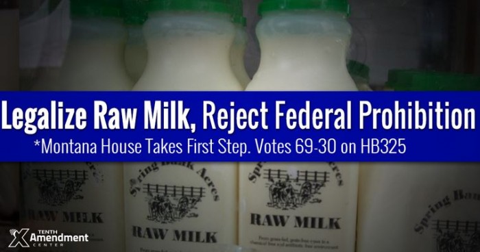 Montana House Passes Bill to Legalize Some Raw Milk Sales