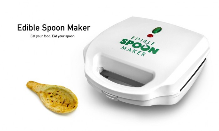 Awesome Invention Allows You To Bake Edible Spoons To Reduce Plastic Waste