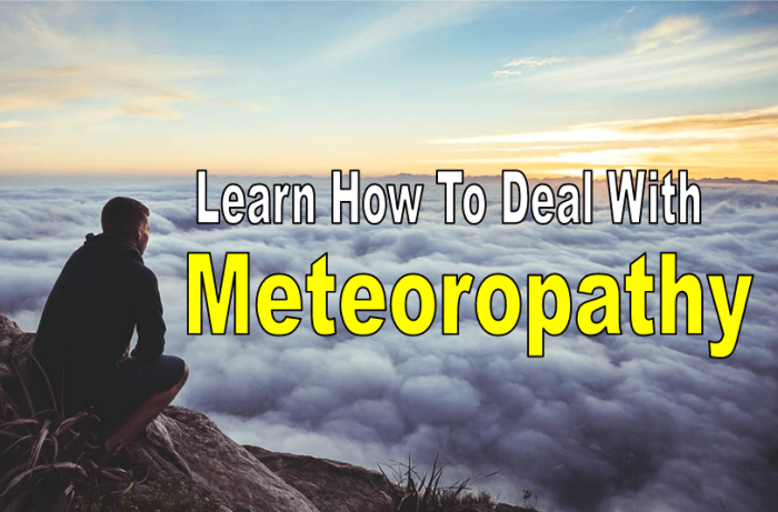 Meteoropathy – Learn How to Deal With the Weather Changes
