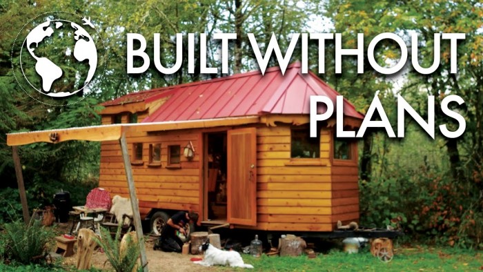 Artisan Crafts Beautiful Tiny House from Salvaged Trailer
