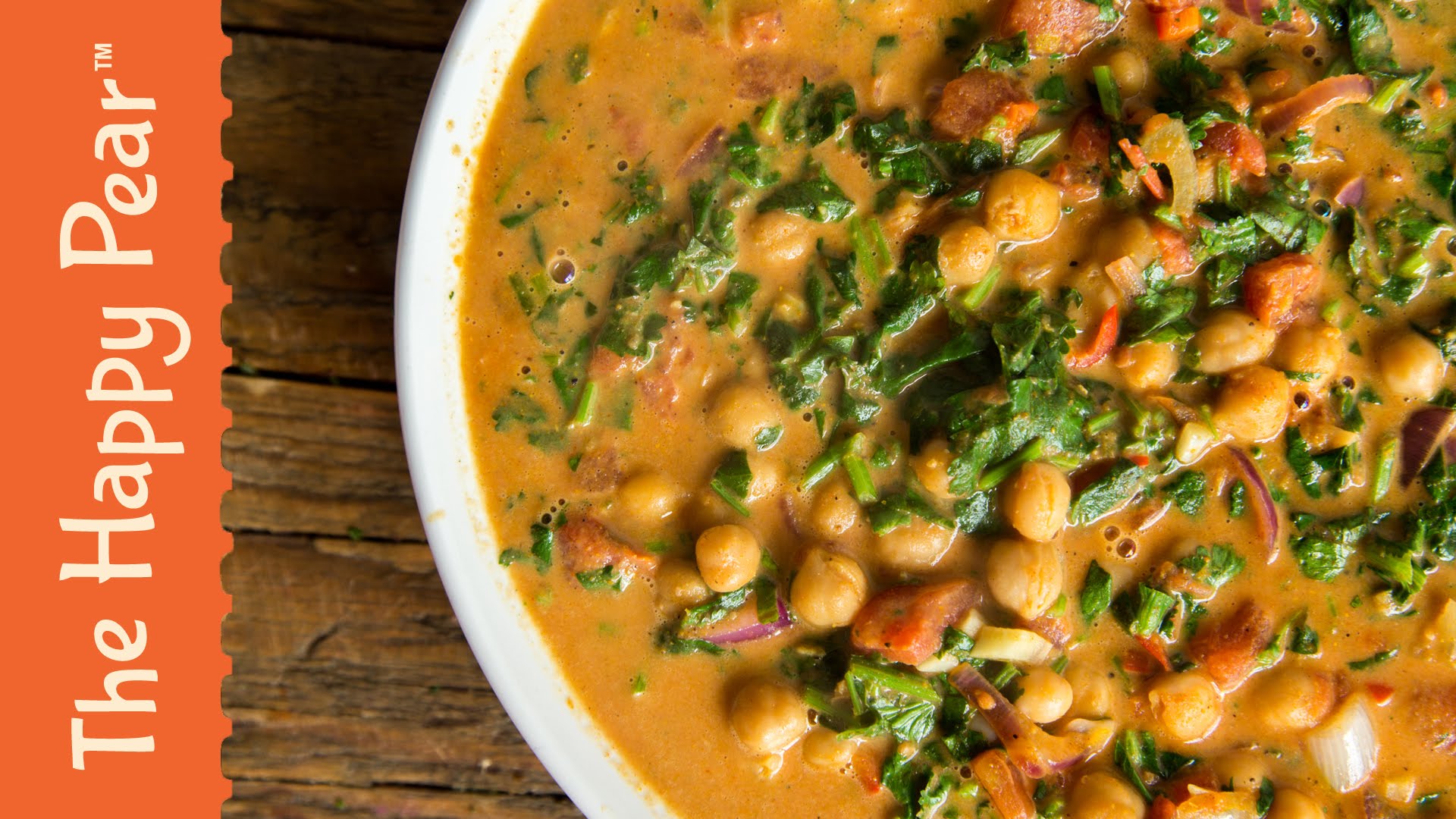 5 minute vegan chickpea curry recipe