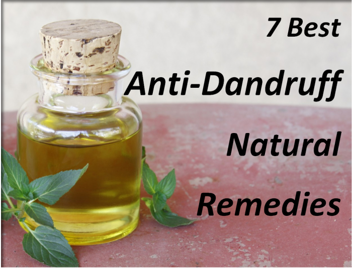 7 Best Anti-Dandruff Natural Remedies