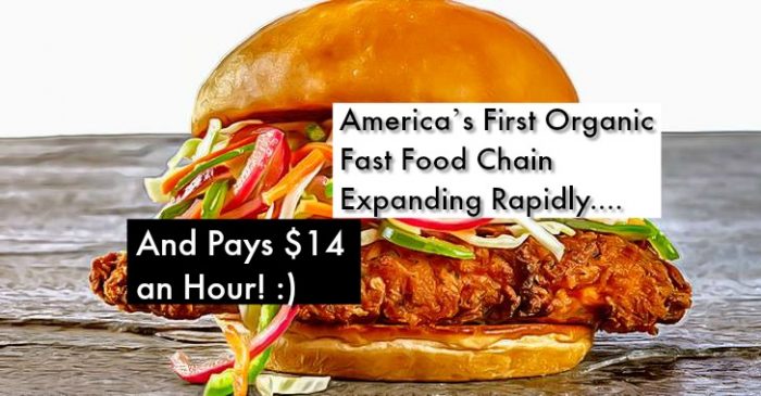 America’s First Organic Fast Food Chain Is Expanding Rapidly (and Pays $14 an Hour)