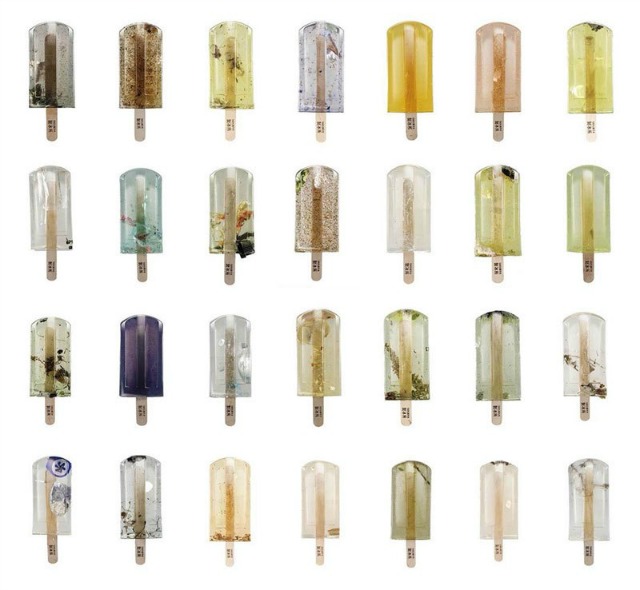 Polluted Popsicle Art Sheds Light on Water Contamination