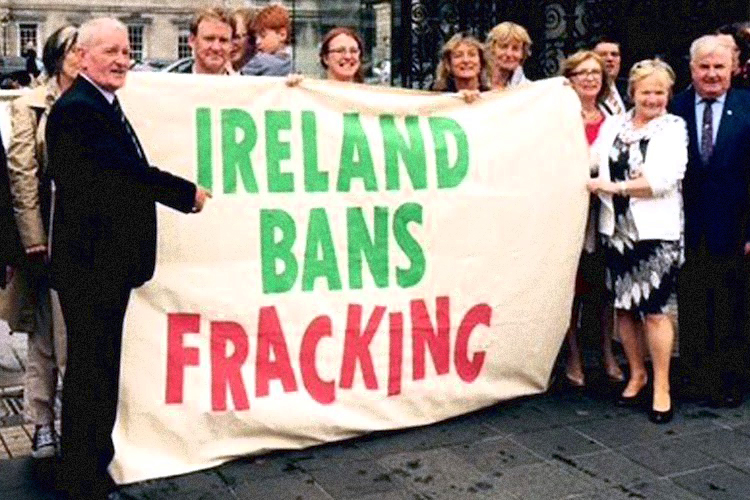 ireland bans fracking