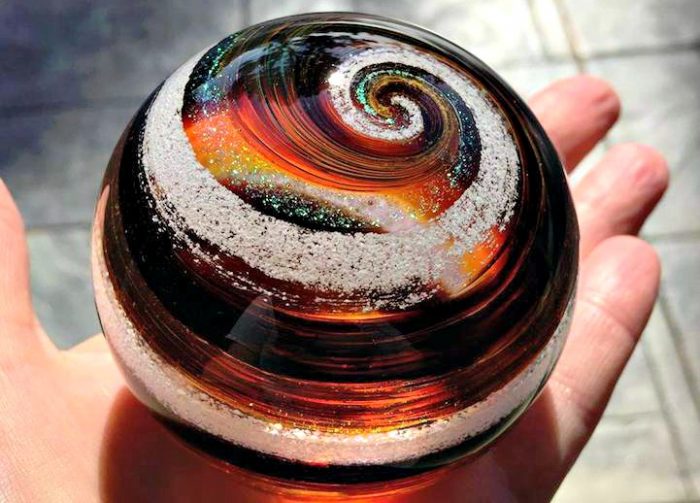 Forget Coffins! Be Swirled Into Beautiful Glass Creations When You Die