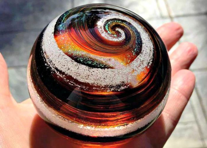 Forget Coffins! Be Swirled Into Beautiful Glass Creations When You Die