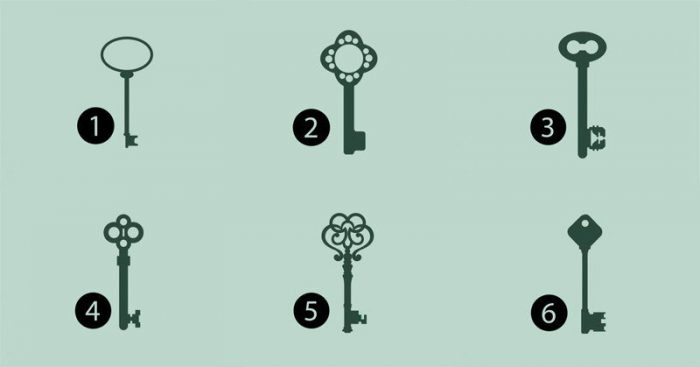 Pick a Key And See What Your Subconscious Reveals About You